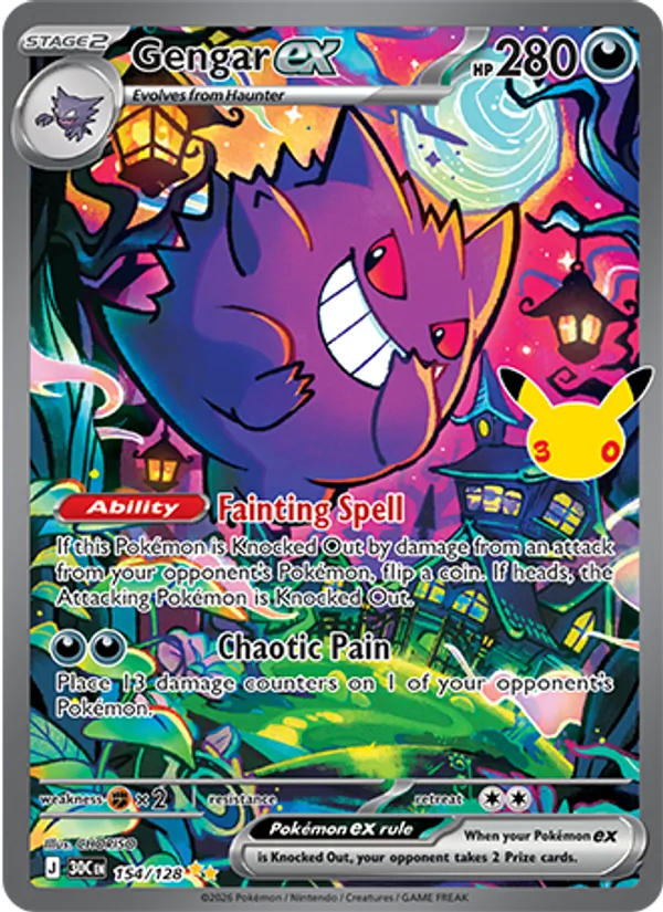 Gengar ex 154/128