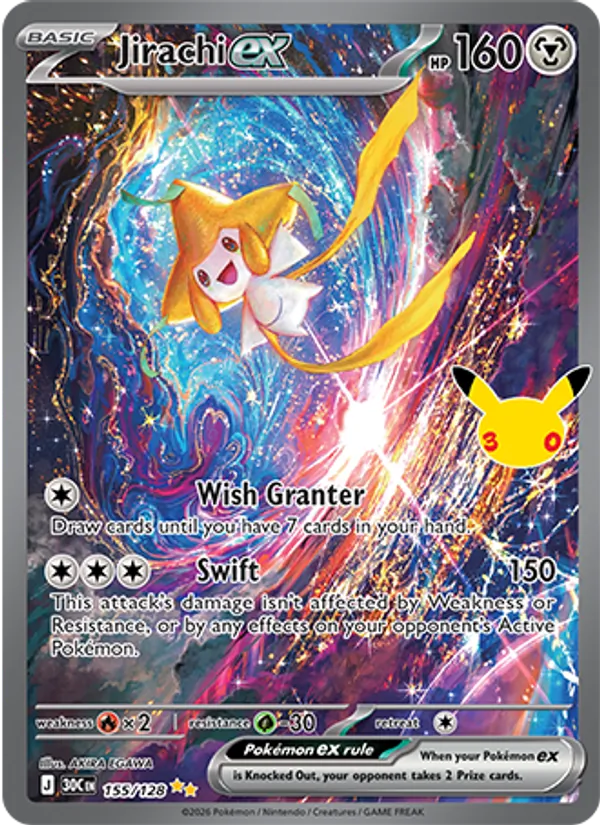 Jirachi ex 155/128