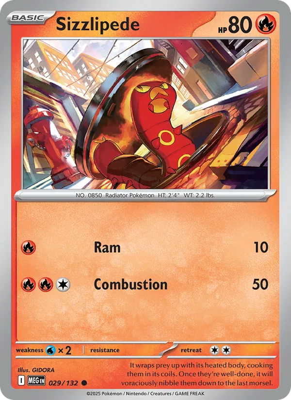 Sizzlipede 029/132