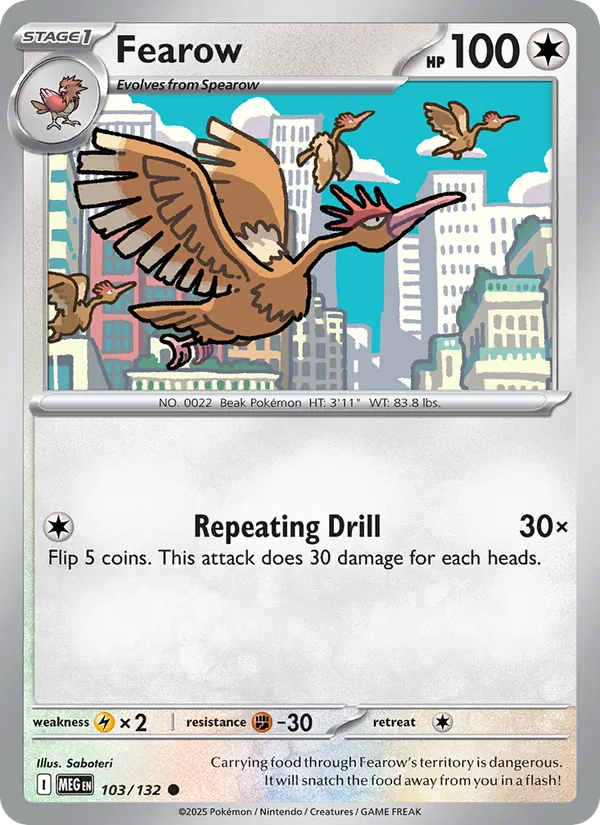 Fearow 103/132