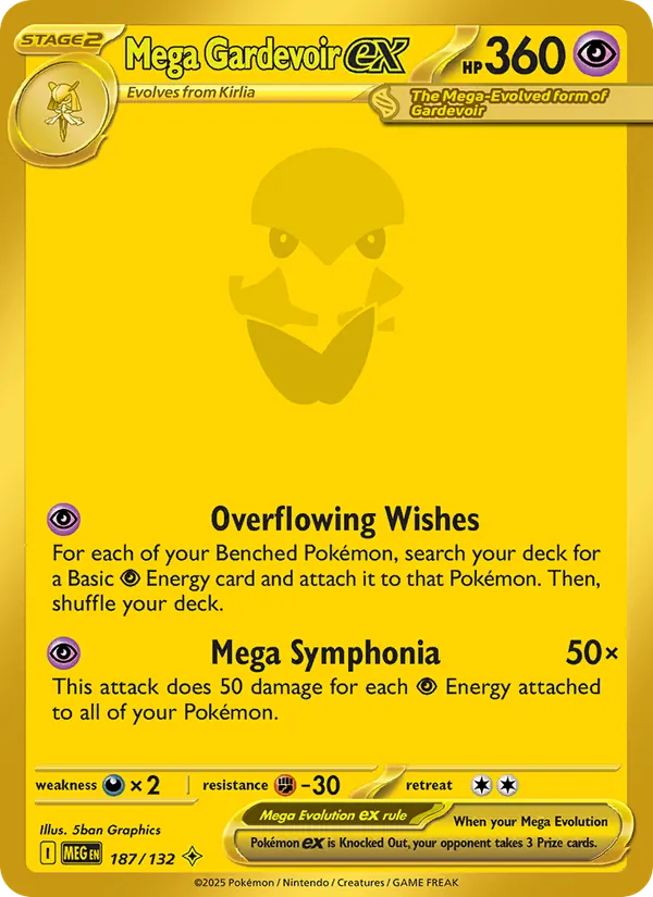Mega Gardevoir ex 187/132
