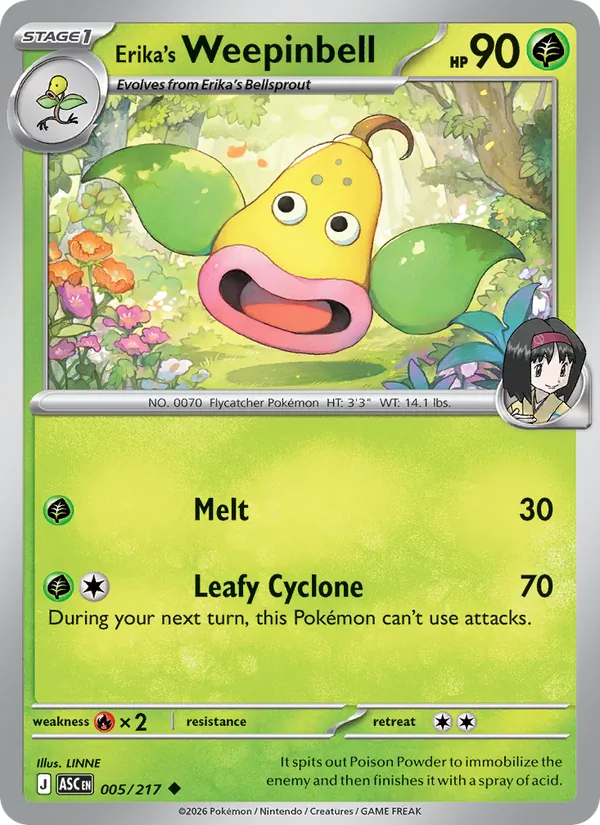 Erika's Weepinbell 005/217