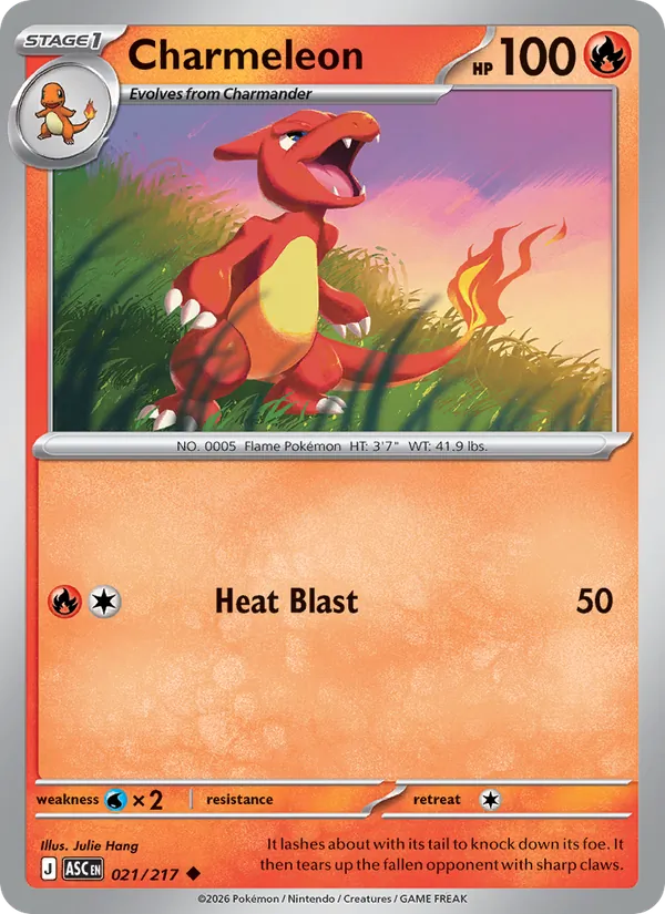 Charmeleon 021/217