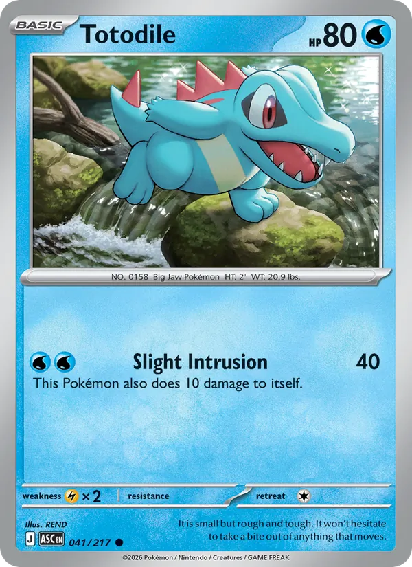 Totodile 041/217