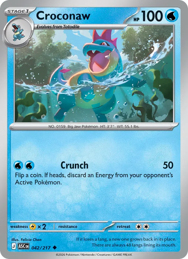 Croconaw 042/217