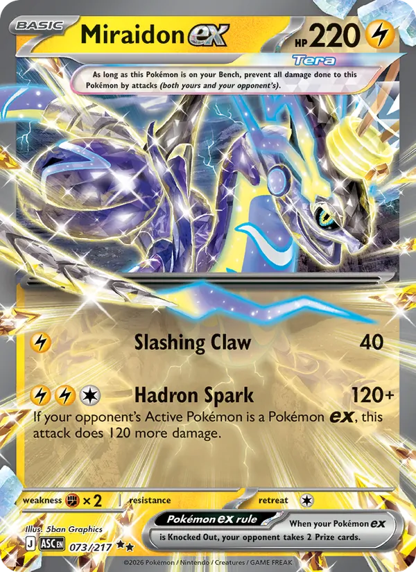 Miraidon ex 073/217