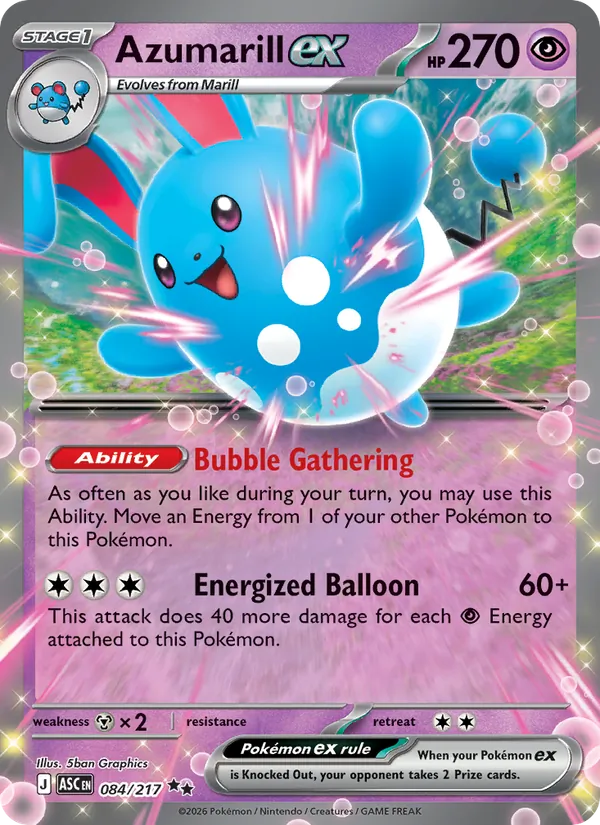Azumarill ex 084/217