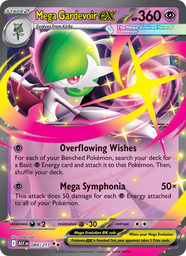 Mega Gardevoir ex 089/217