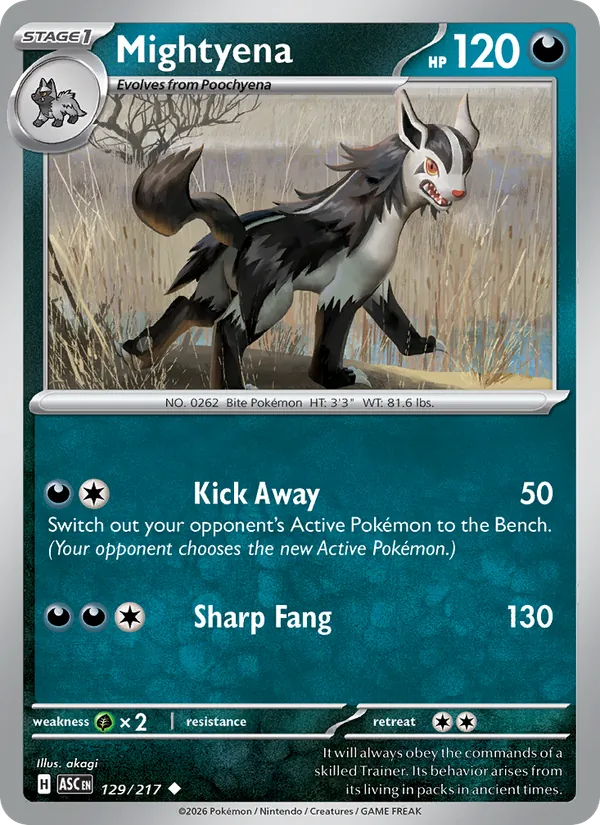 Mightyena 129/217