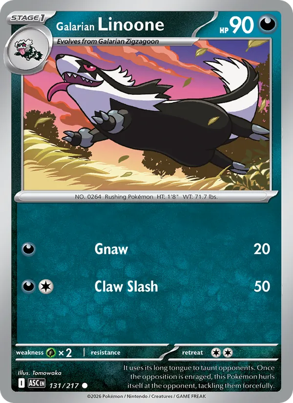 Galarian Linoone 131/217