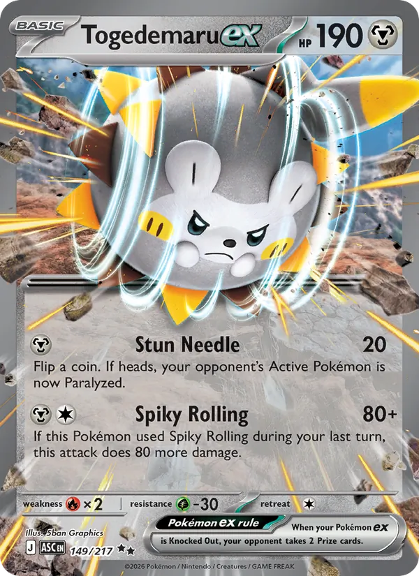 Togedemaru ex 149/217