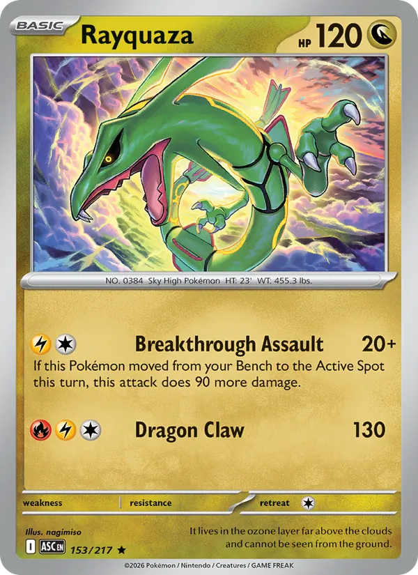 Rayquaza 153/217