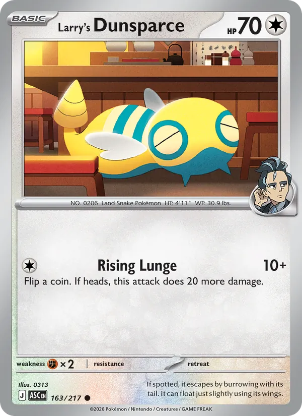 Larry's Dunsparce 163/217