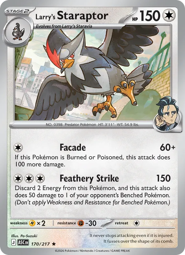 Larry's Staraptor 170/217