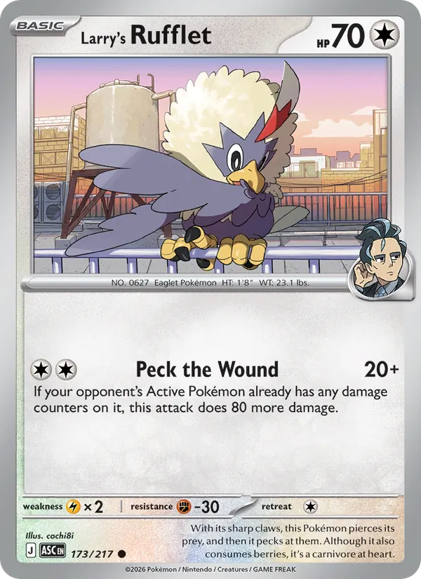 Larry's Rufflet 173/217