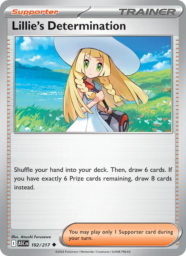 Lillie's Determination 192/217