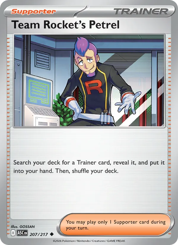 Team Rocket's Petrel 207/217