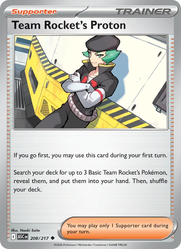 Team Rocket's Proton 208/217