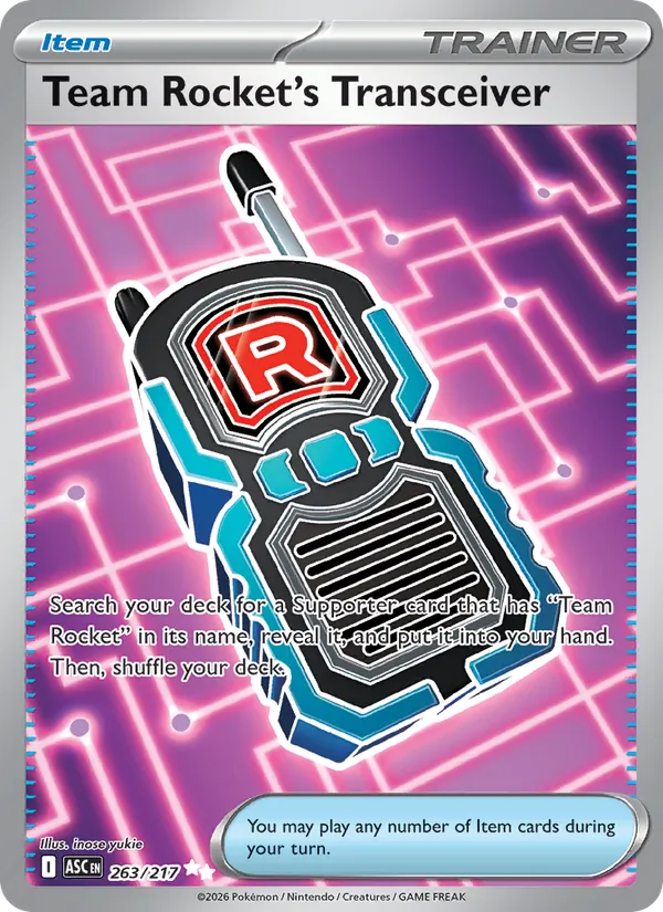 Team Rocket's Transceiver 263/217
