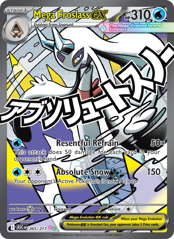 Mega Froslass ex 265/217