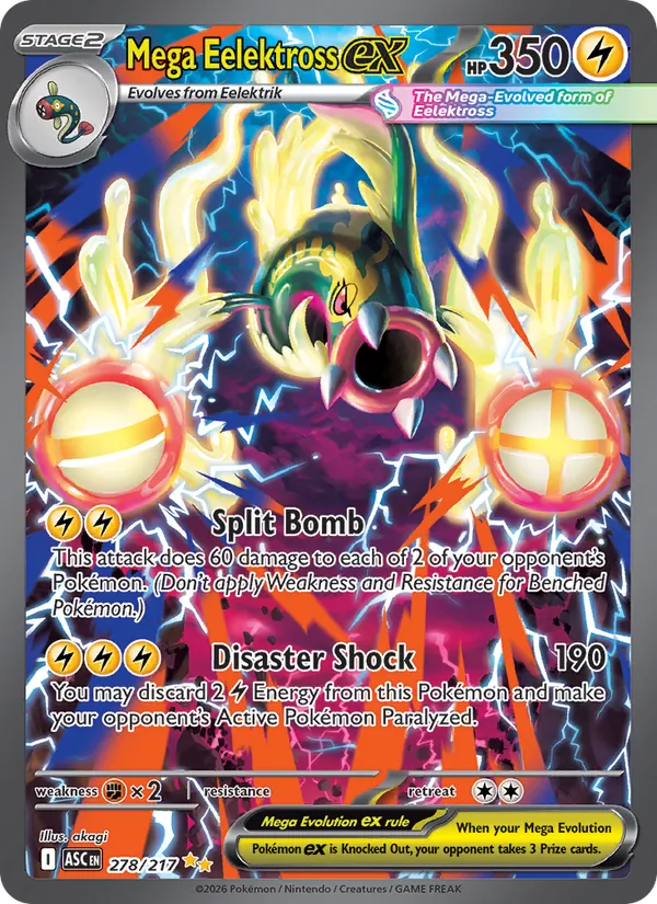 Mega Eelektross ex 278/217