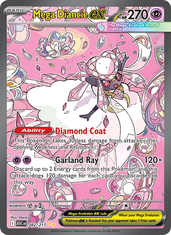 Mega Diancie ex 282/217