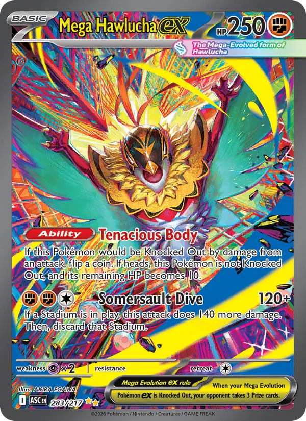 Mega Hawlucha ex 283/217