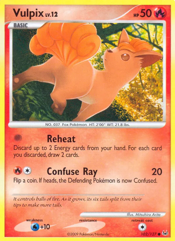Vulpix 102/127