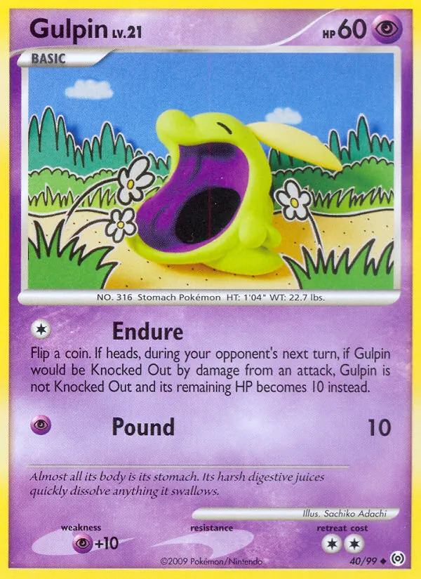 Gulpin 40/99