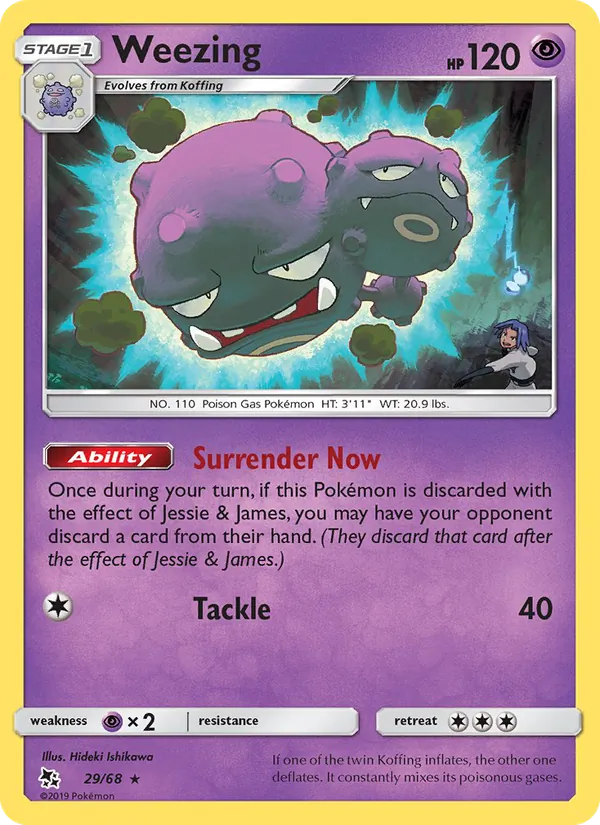 Weezing 29/68