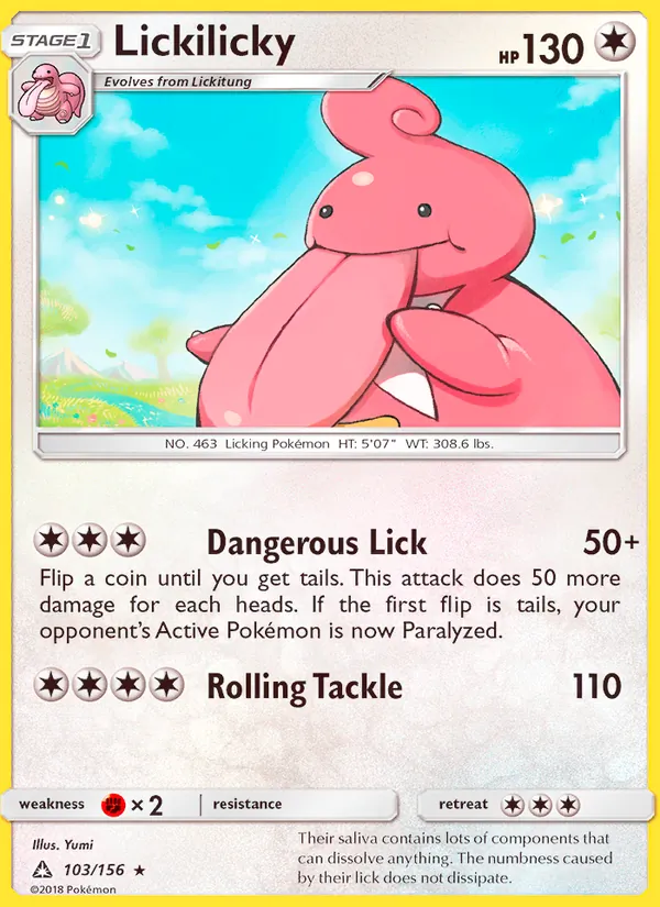 Lickilicky 103/156