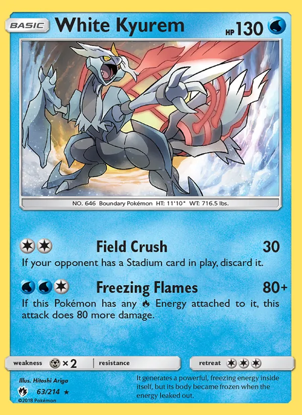 White Kyurem 63/214