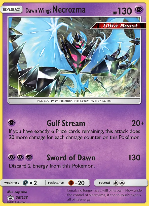 Dawn Wings Necrozma SM123/248
