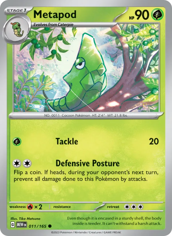 Metapod 011/165