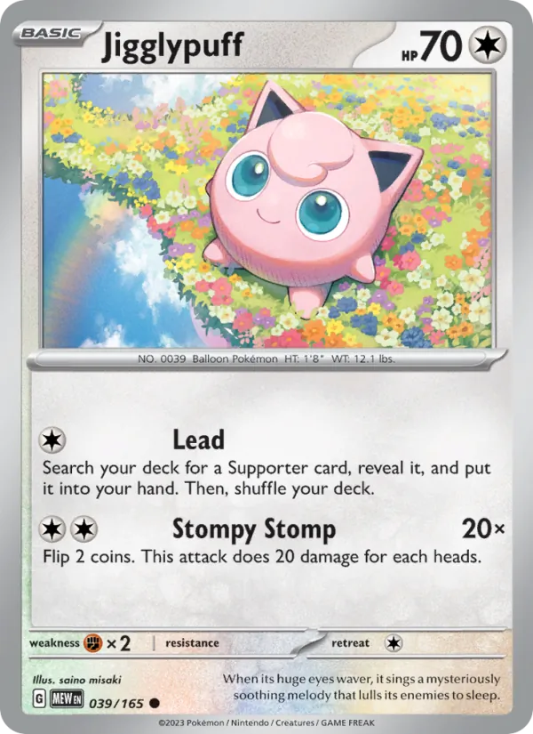 Jigglypuff 039/165