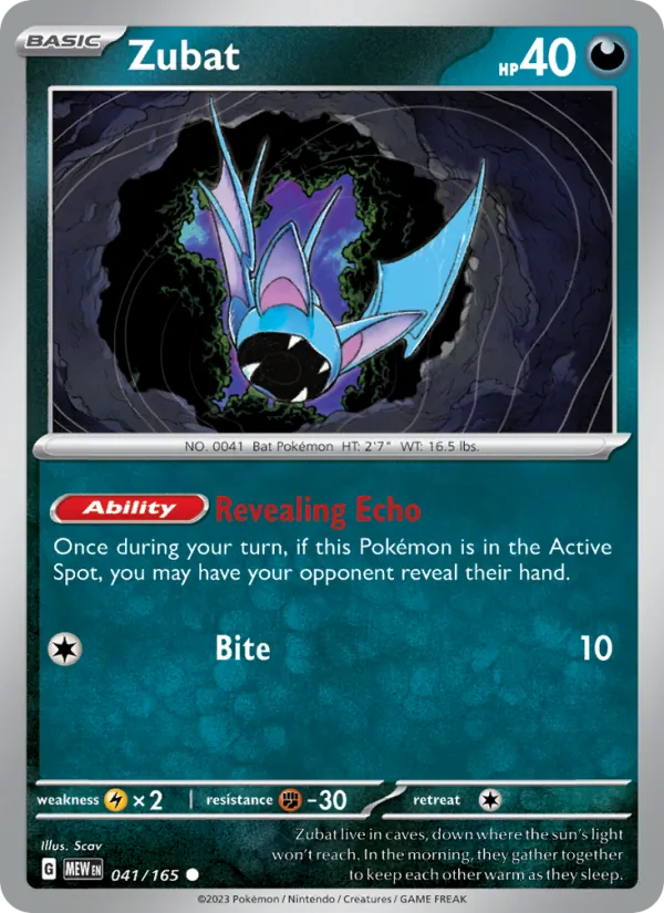 Zubat 041/165