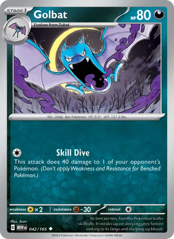 Golbat 042/165