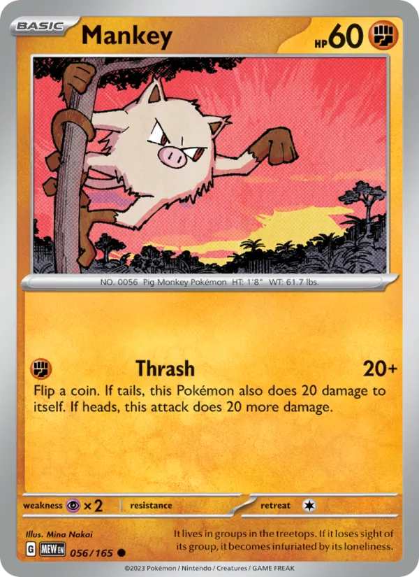 Mankey 056/165
