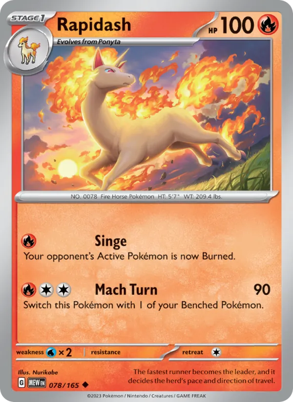 Rapidash 078/165
