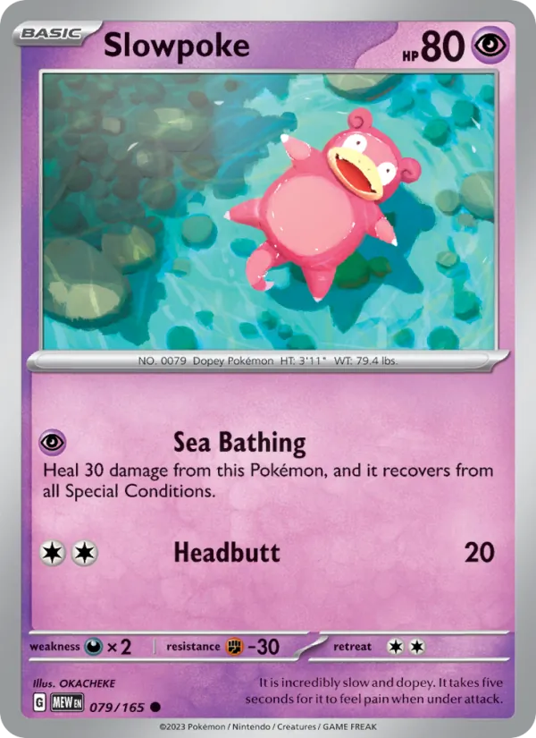 Slowpoke 079/165