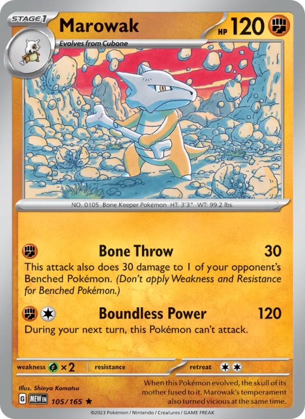 Marowak 105/165