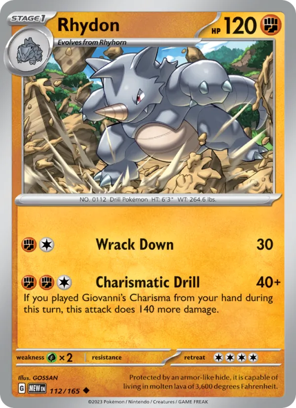 Rhydon 112/165