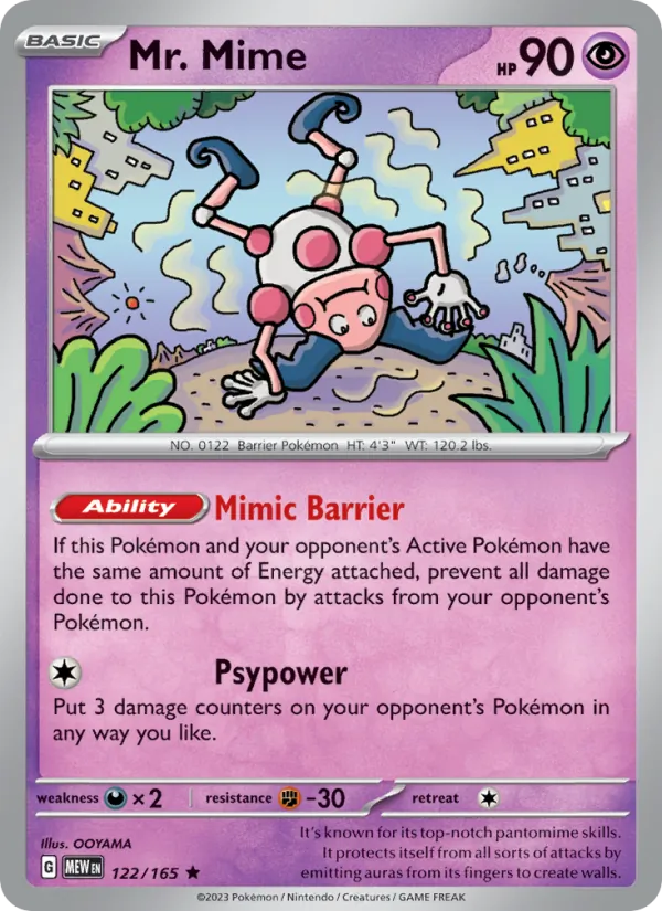 Mr. Mime 122/165