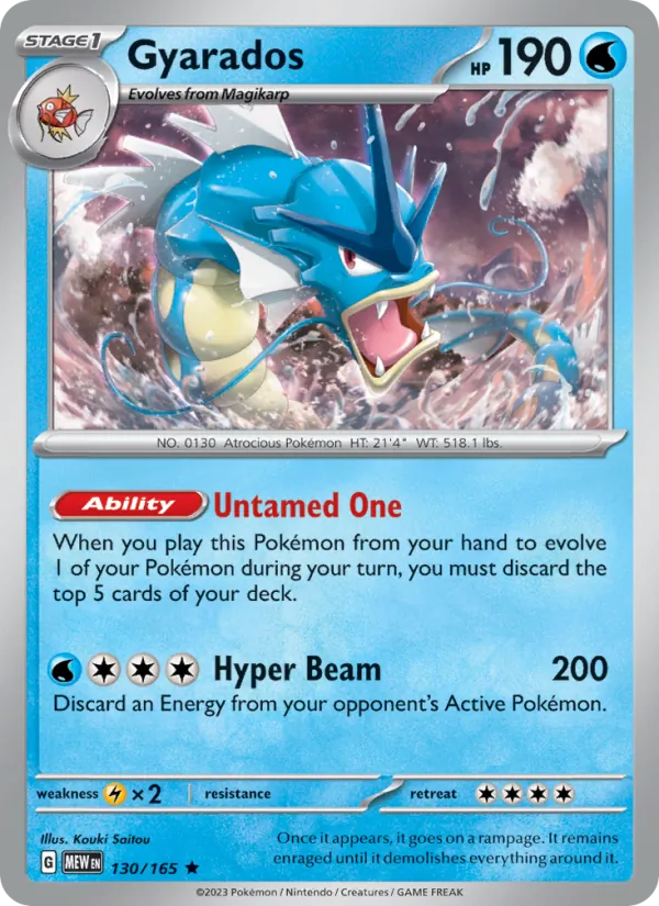 Gyarados 130/165