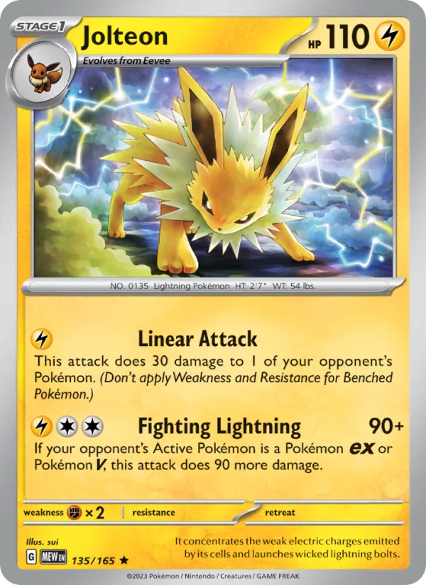 Jolteon 135/165