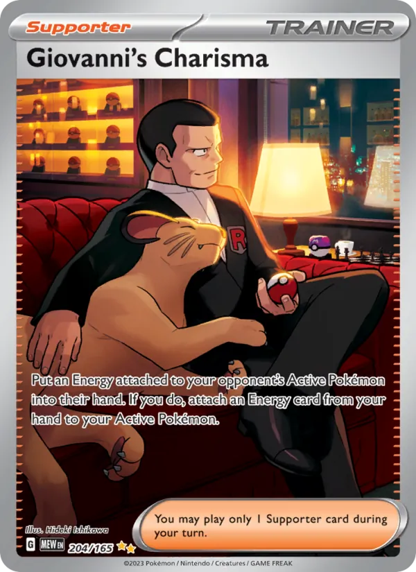 Giovanni's Charisma 204/165