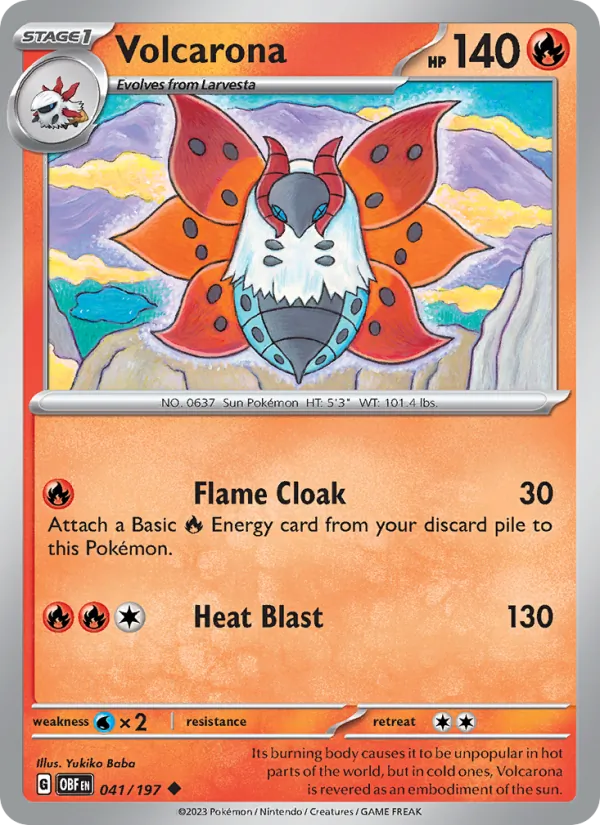 Volcarona 041/197