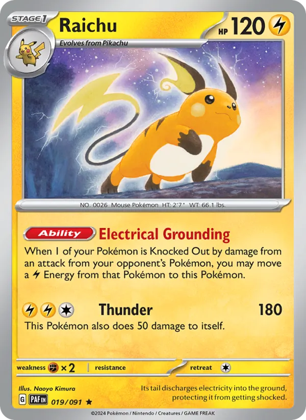 Raichu 019/91