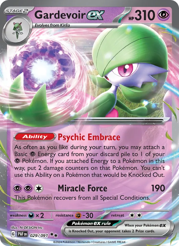 Gardevoir ex 029/91