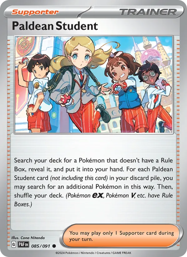 Paldean Student 085/91